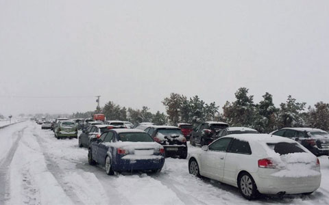¿Qué director de RRHH se ha quedado atrapado con su coche en la nieve?