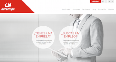 Grupo Nortempo estrena página web