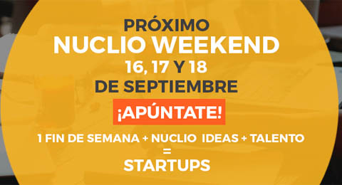 Más de 1.800 emprendedores se han presentado al Nuclio Weekend