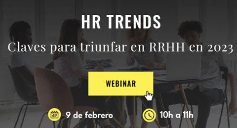 ¡Última oportunidad! Aún estás a tiempo de inscribirte en el webinar 'Claves para triunfar en RRHH en 2023'