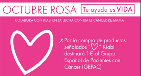 Fundación Kiabi aúna sus fuerzas para el «OCTUBRE ROSA»