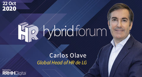 Carlos Olave, Global Head of HR de LG Electronics, nos dará una visión internacional de los RRHH en el HR Hybrid Forum
