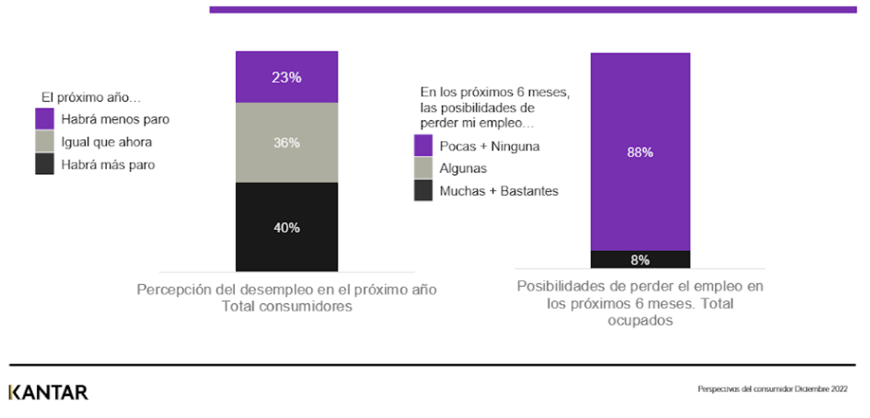 Opiniones sobre el desempleo