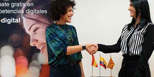 El Consulado de Colombia promoverá la formación digital de ciudadanos colombianos para facilitar su empleabilidad
