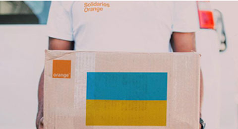 Los empleados de Orange se vuelcan con Ucrania