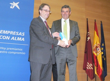 Francisco Aragón recibe el premio “Incorpora” de La Fundación La Caixa