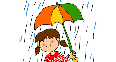 ¿Qué directora de RRHH usa el paraguas de sus hijos para protegerse de la lluvia?