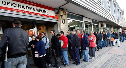 España sigue estando a la cabeza del desempleo en europa