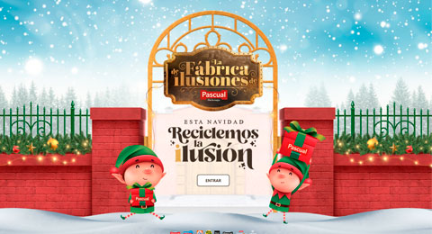 Pascual anima a sus consumidores y empleados a reciclar la ilusión por Navidad