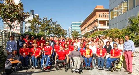 Más de 60 deportistas paralímpicos reconocidos por los empleados de la Calidad Pascual
