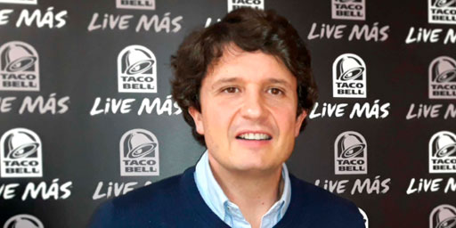 Pedro Cantalapiedra, nuevo director del  Departamento de  Franquicias de Taco Bell España