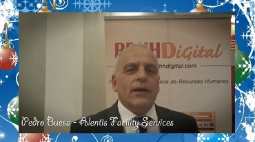 Felicitación navideña de Pedro Buesa, Director de RRHH de Alentis Facility Services