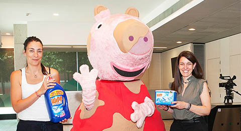 Jornada familiar de Henkel con Peppa Pig