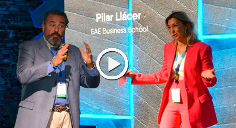 VÍDEO| Los mejores momentos de Pilar Llácer y Nacho Villoch en el Tech&People: "En esa convergencia de personas y tecnología radica un enorme potencial para las empresas"
