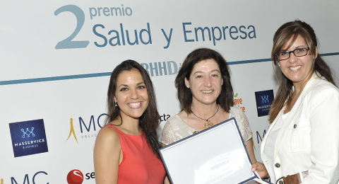 Pilar Olondo pasa el relevo del Premio Salud y Empresa RRHHDigital.com
