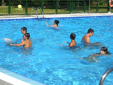 Las piscinas de verano