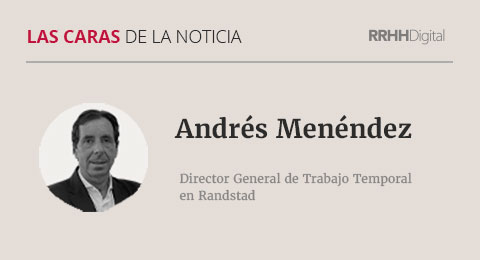 Andrés Menéndez, Director General de Trabajo Temporal en Randstad