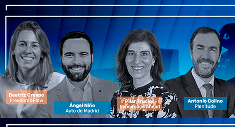 Ángel Niño (Ayuntamiento de Madrid), Beatriz Crespo (Freedom&Flow), Antonio Colino (Plenitude) y Pilar Trucios (Experience Ahead), speakers destacados del HR Innovation Summit 2022
