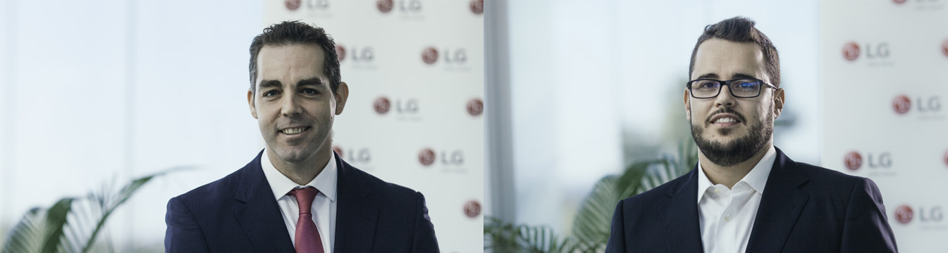 Juan Tinoco nuevo Director de Servicios Corporativos y Luis Moral nuevo Director de RRHH de LG