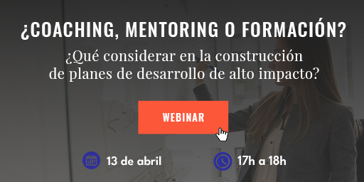 Webinar | ¿Coaching, mentoring o formación?