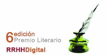 ¿Qué empresa patrocina el 6º Premio Literario RRHH Digital.com?