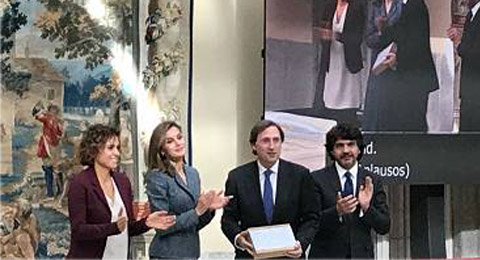 Pascual recoge el Premio Reina Letizia 2016 del Real Patronato sobre Discapacidad