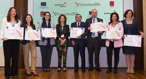 Los ganadores de los Premios Madrid Empresa Flexible 2018