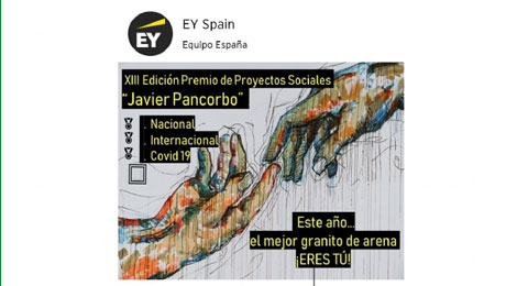 Ya puedes presentar tu iniciativa social al XIII  Premio de Proyectos Sociales Javier Pancorbo