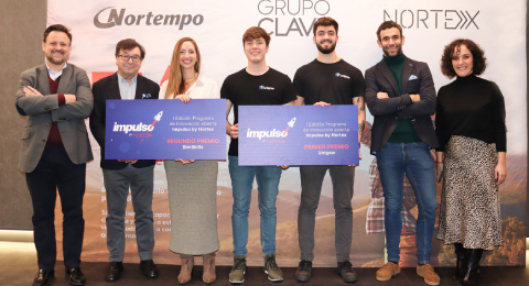 Una plataforma digital para orientar la carrera laboral y un juego de roles con inteligencia artificial, premios de 'Impulso by Nortex'