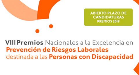 VIII Premios Nacionales a la Excelencia en Prevención de Riesgos Laborales destinados a las Personas con Discapacidad
