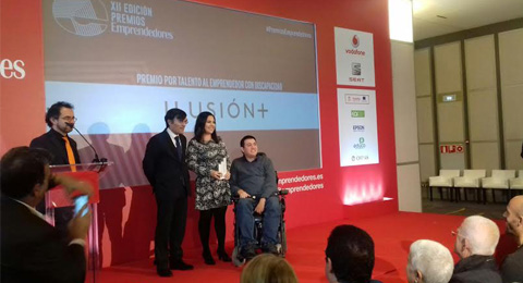 Ilusión+  se hace con el premio Por Talento al Emprendedor con Discapacidad