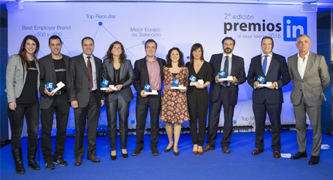 Entregados los Premios In de LinkedIn al mejor talento 2016