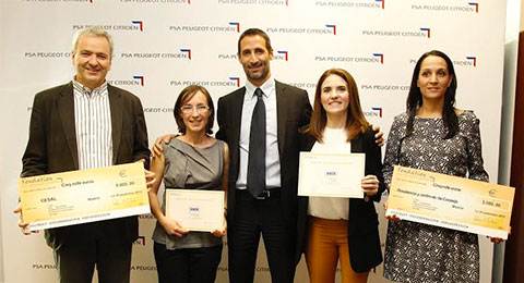 Premios Fundación PSA Peugeot Citroën a cuatro iniciativas españolas
