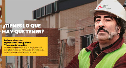 La Fundación Laboral de la Construcción lanza una 'divertida' campaña de concienciación en prevención de riesgos laborales