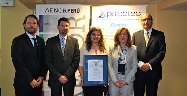 Psicotec, primera empresa de latinoamérica en obtener la certificación ISO 10667