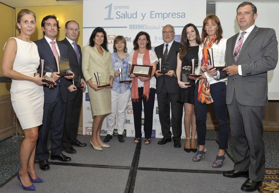 HP ganador del I Premio Salud y Empresa de RRHH Digital