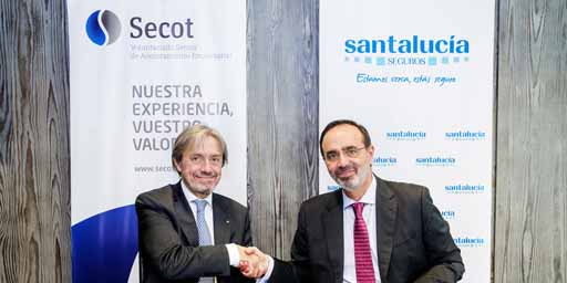 SANTALUCÍA firma un acuerdo de colaboración con SECOT