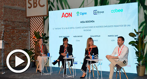 Los mejores momentos de Aon como Main Sponsor del SBC Forum 2022: "La combinación de Salud, Bienestar y Conciliación es el equilibrio perfecto que las empresas deben trabajar"