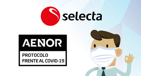 Selecta, certificada por AENOR frente al COVID-19