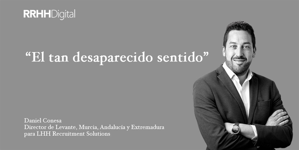 El tan desaparecido sentido