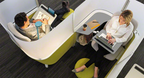 Steelcase lanza Brody WorkLounge, una solución que favorece la concentración