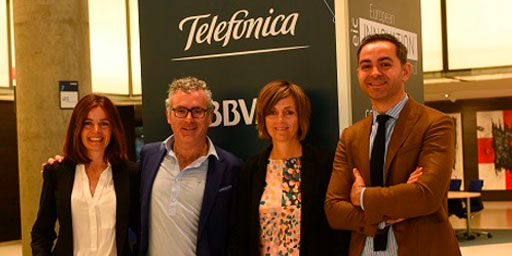 BBVA y Telefónica exploran oportunidades de negocio con statups