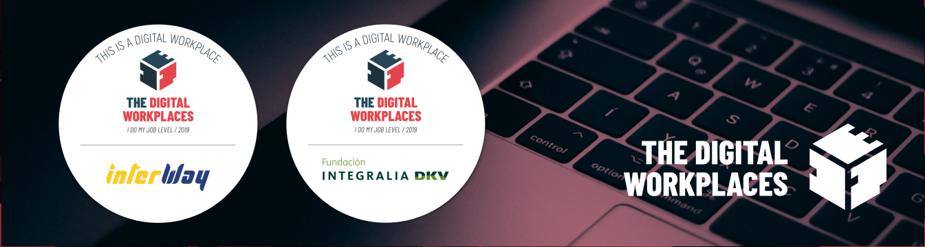 ¿Cuáles son las dos primeras compañías en recibir el sello 'The Digital Workplaces'?