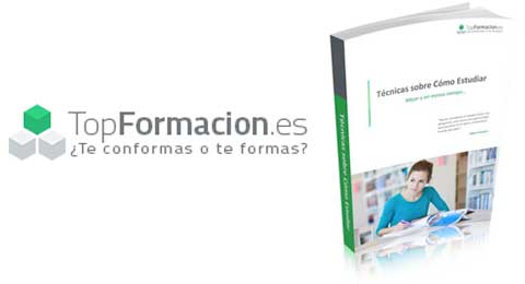 “Técnicas sobre cómo estudiar”, eBook gratuito de TopFormacion.es