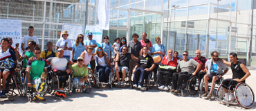 VI edición del Open Comunidad de Madrid de pádel adaptado en silla de ruedas