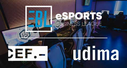 CEF y UDIMA, patrocinadores de la eSports Business League