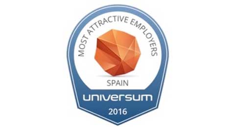 1ª edición del estudio “Universum Most Attractive Employers - Professionals 2016 en España