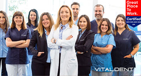 Tres de cada cuatro empleados de Vitaldent consideran que es un excelente lugar para trabajar