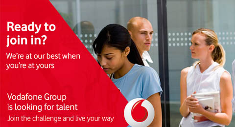 Grupo Vodafone busca incorporar ingenieros para Reino Unido