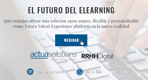 Descubre a los ponentes del webinar 'El futuro del elearning: qué ventajas ofrece una solución open source, flexible y personalizable como Totara Talent Experience en la nueva realidad'